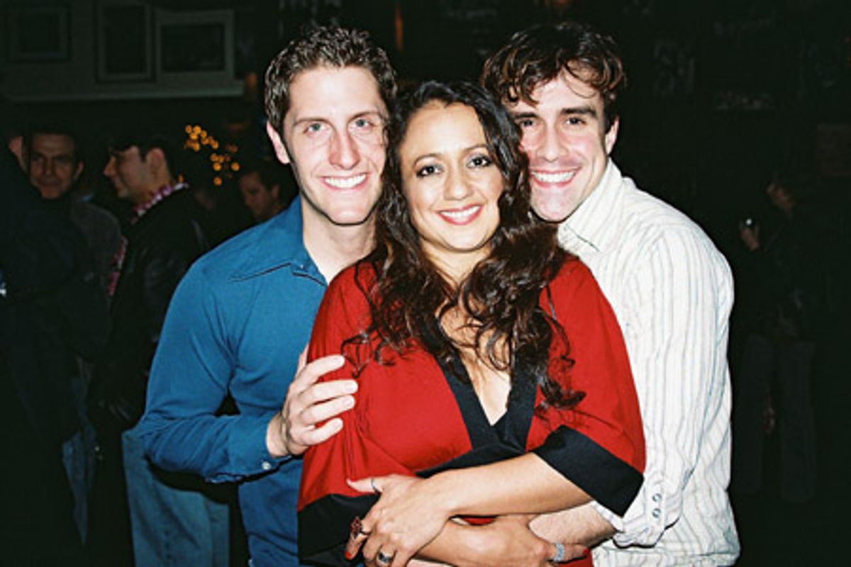 Kurt Domoney, Natalie Toro and Josh Walden at 