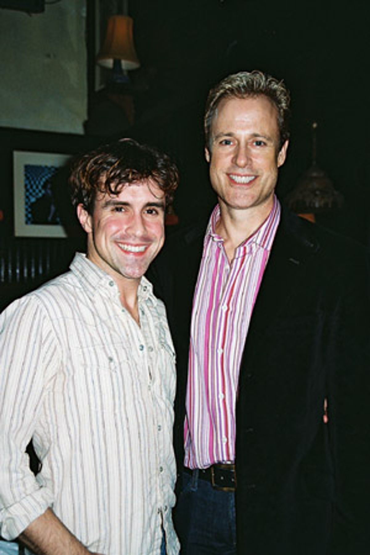 Josh Walden and Glenn Connolly at 