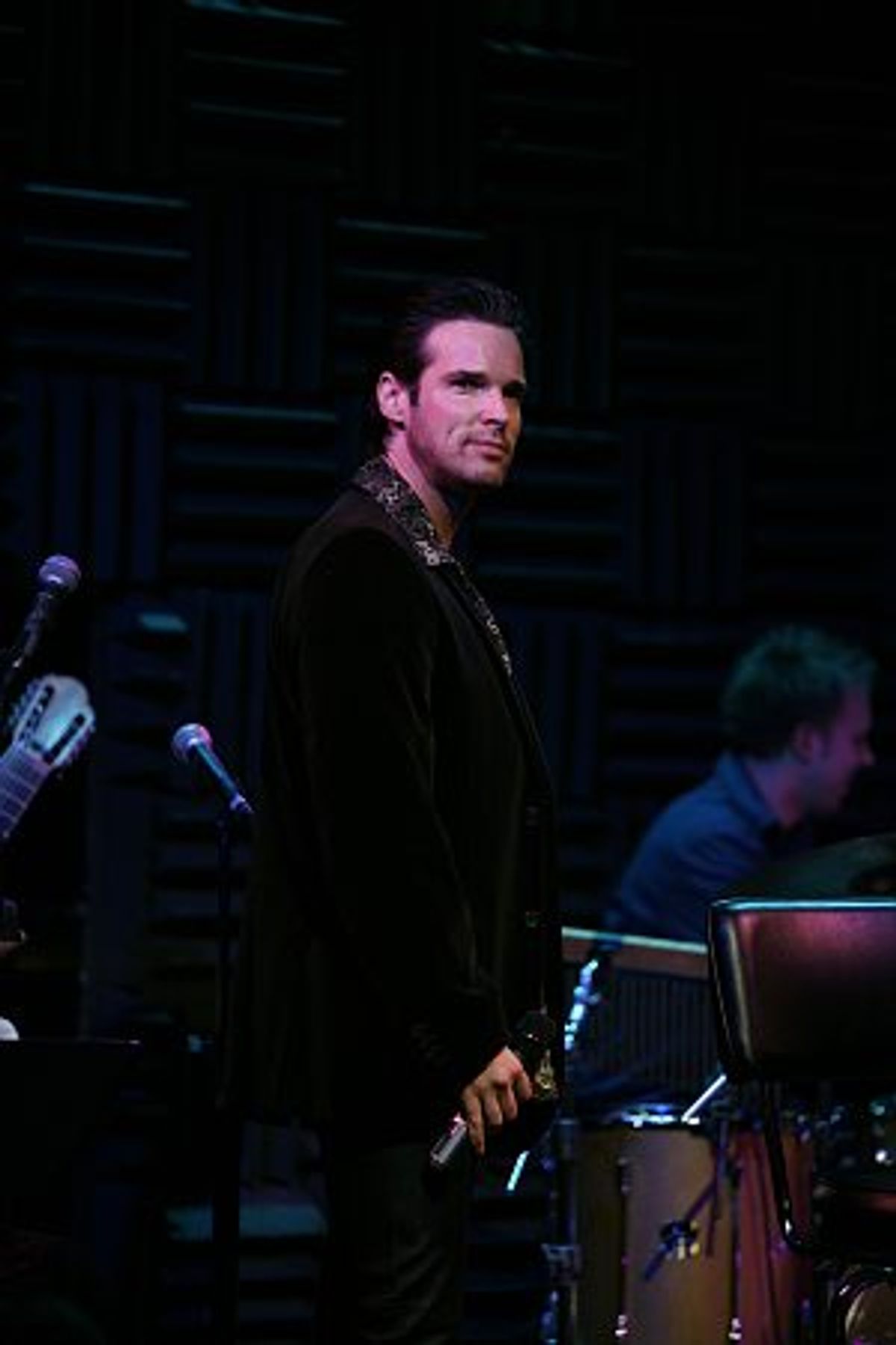 Hugh Panaro brought bitter back to Christmas and stopped the show with
Maltby and Shire's 'I Don't Remember Christmas' at 