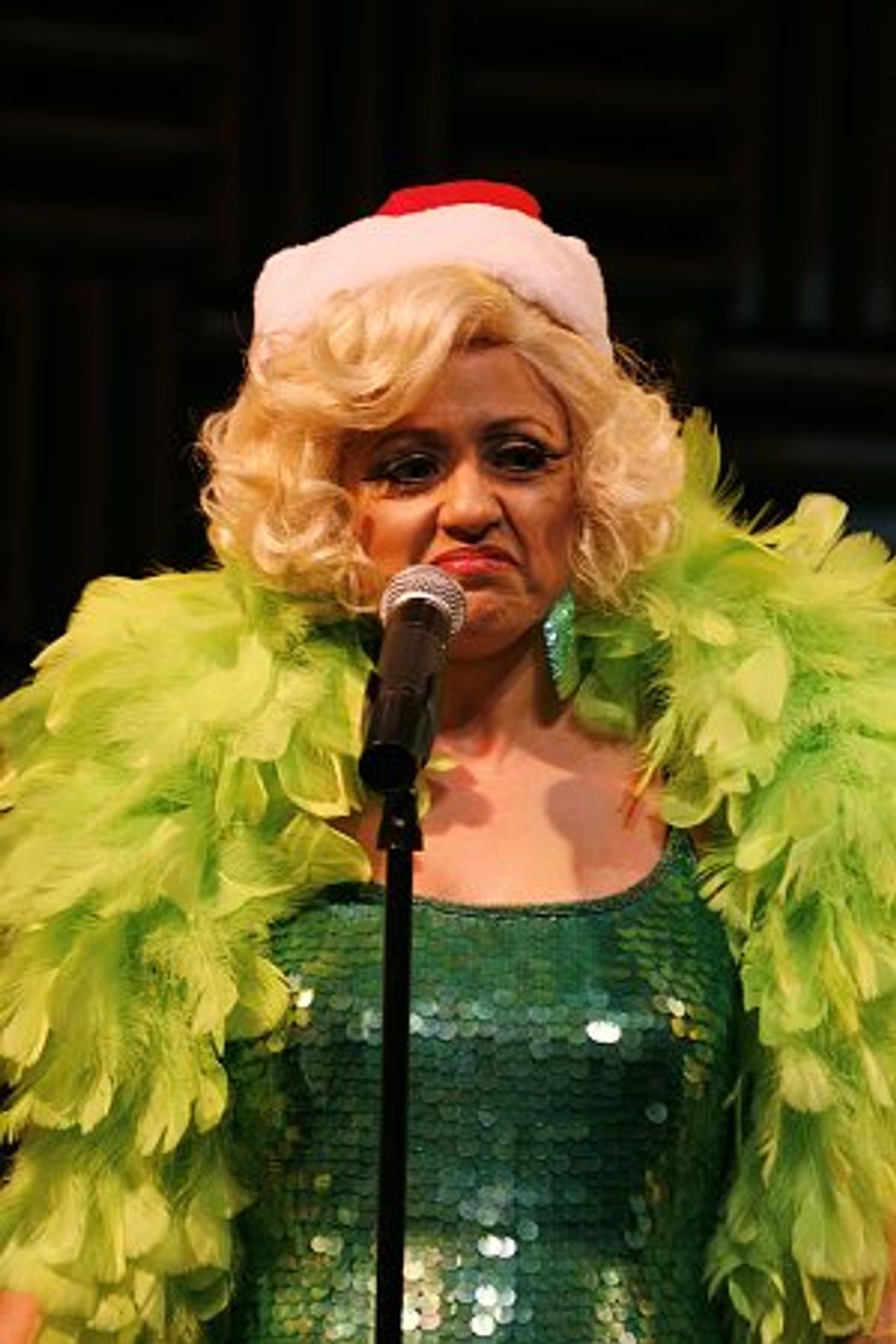 Natalie Toro reprised her hit character last seen at
BroadwayWorld.com's Standing Ovations IV -
'Googie Gomez' from The Ritz at 
