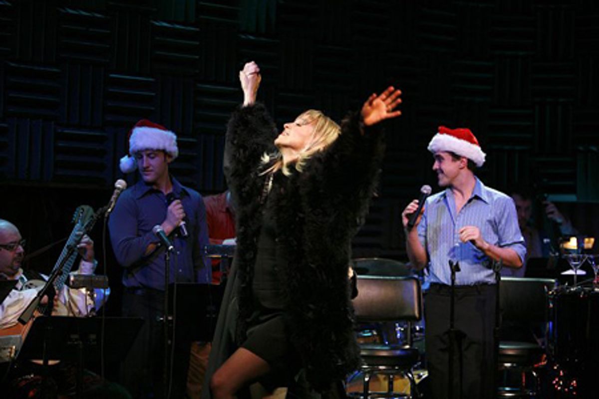 Kurt Domoney, Jill Eikenberry and Josh Walden at Clancy's Bar at 