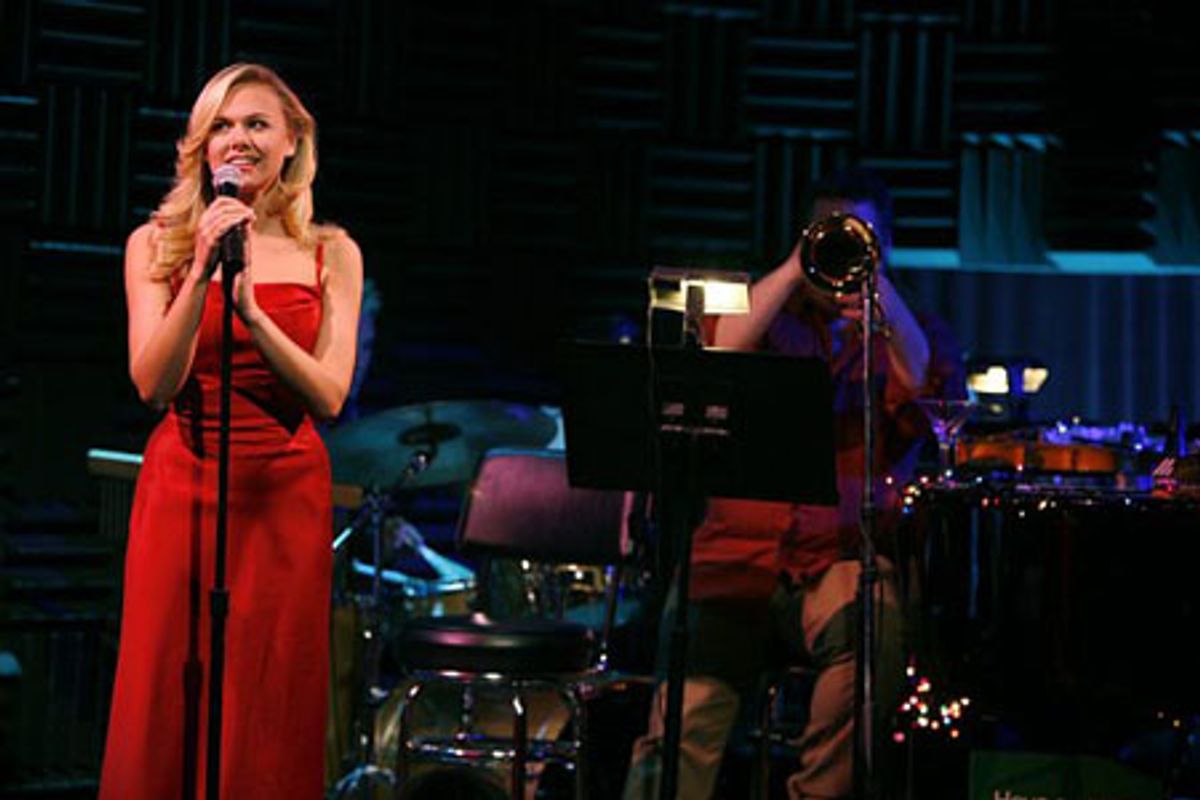 Laura Bell Bundy sings 'Christmas Time is Here' from her new holiday CD at 