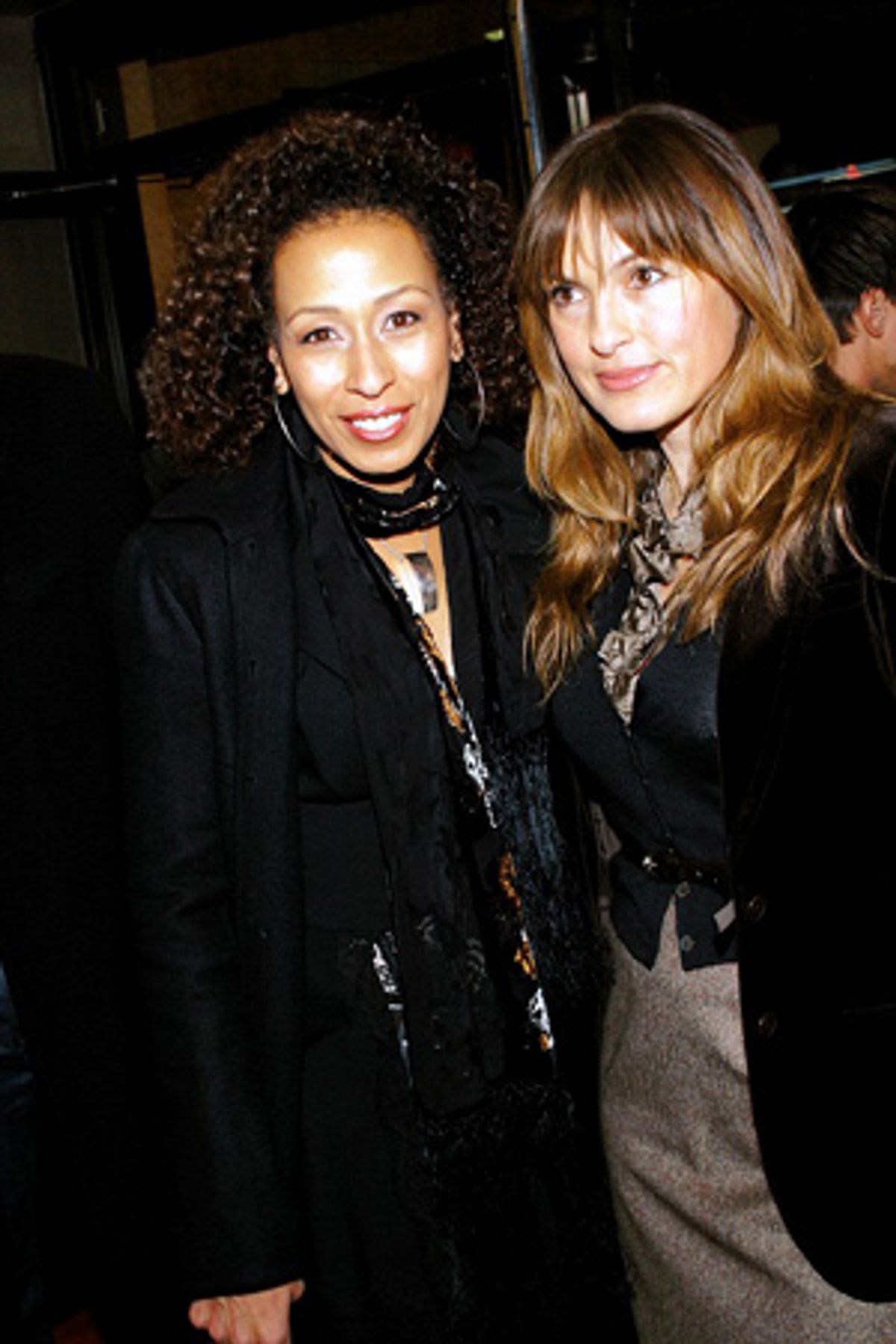 Tamara Tunie and Mariska Hargitay at 