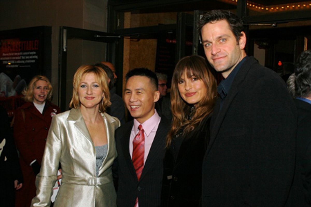 Edie Falco, B.D. Wong, Mariska Hargitay and Peter Hermann at 
