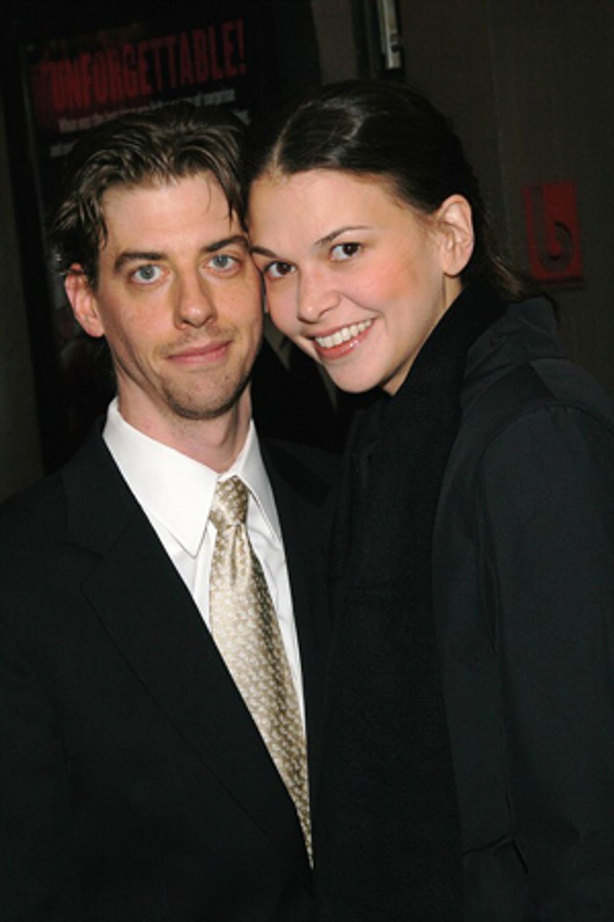 Christian Borle and Sutton Foster at 