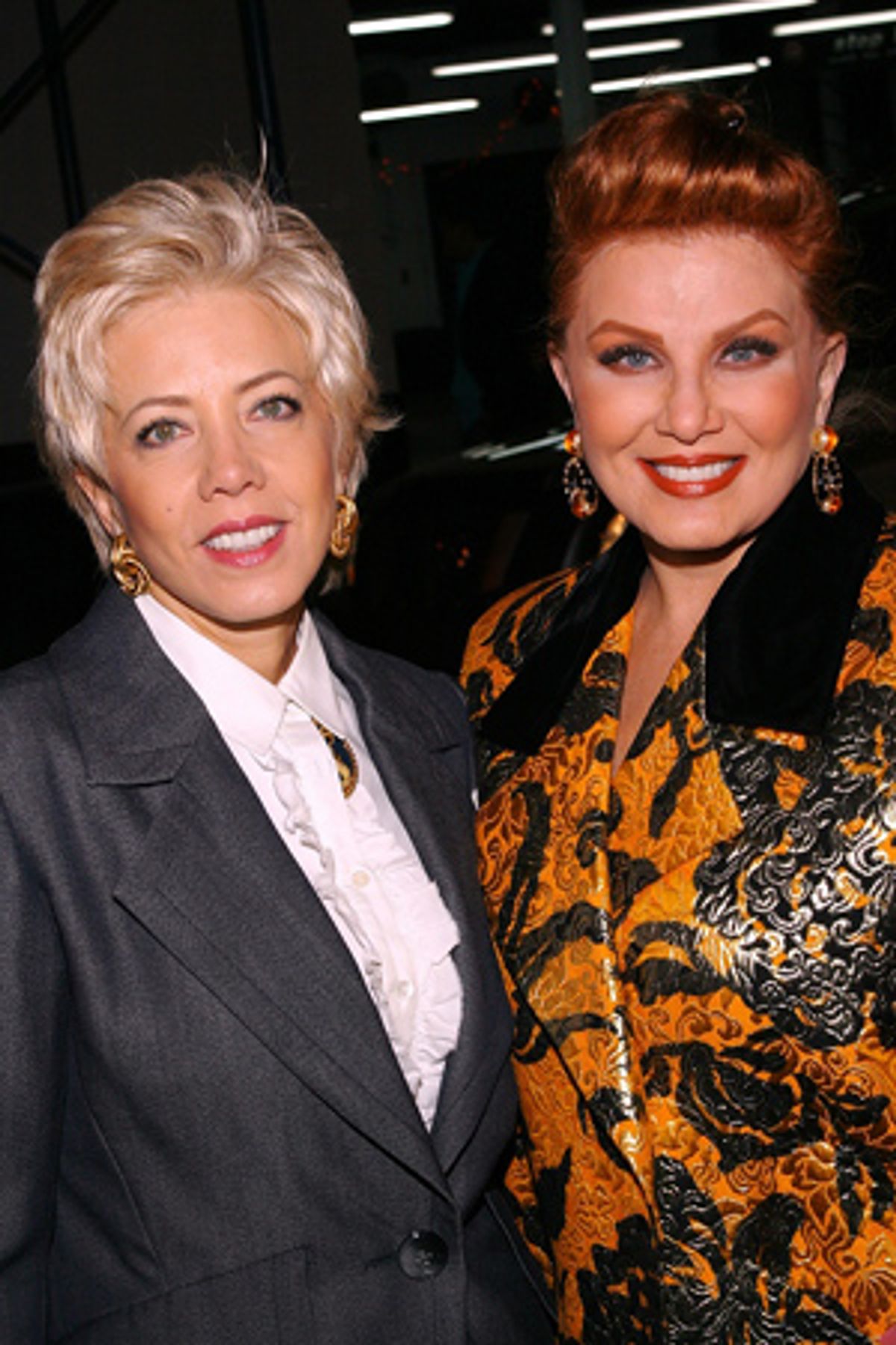 Georgette Mosbacher and guest at 