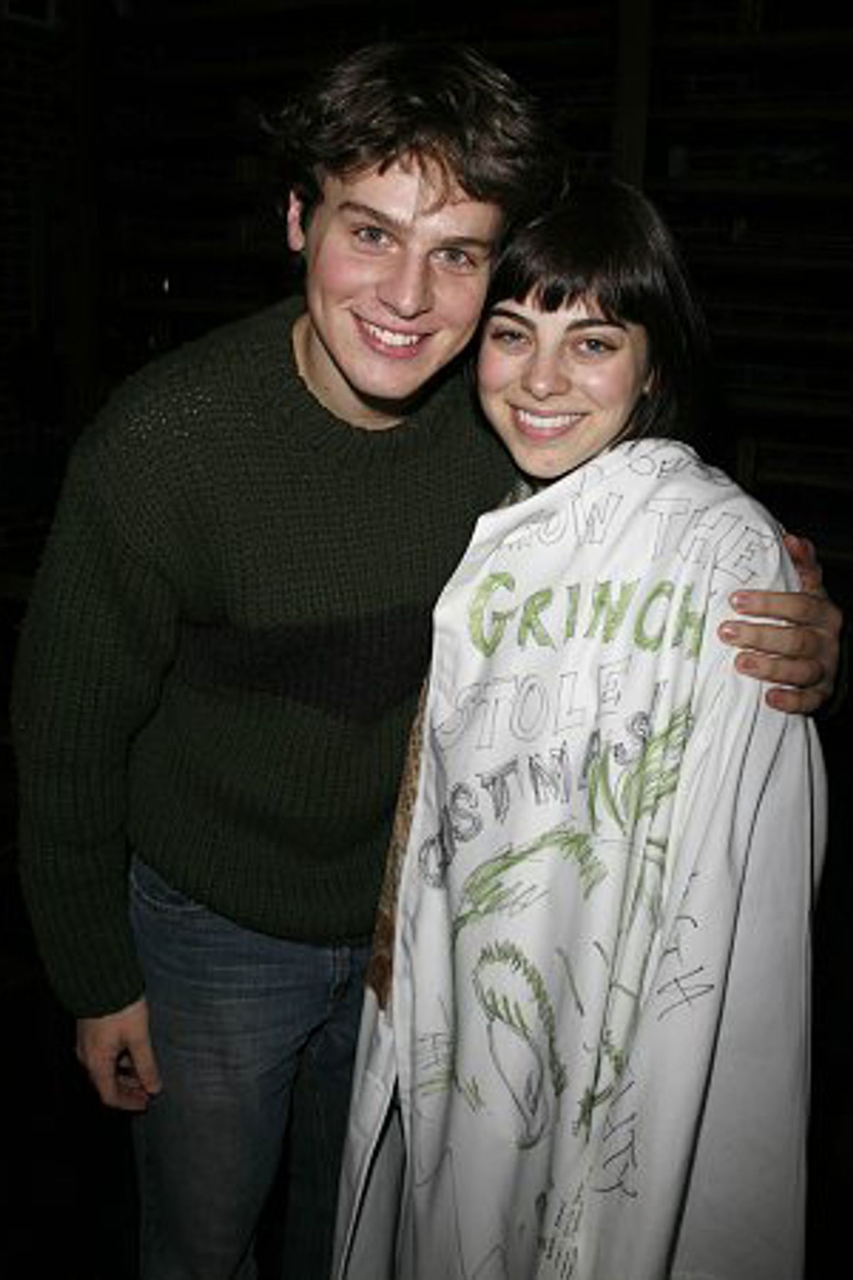 Jonathan Groff and Krysta Rodriguez at 
