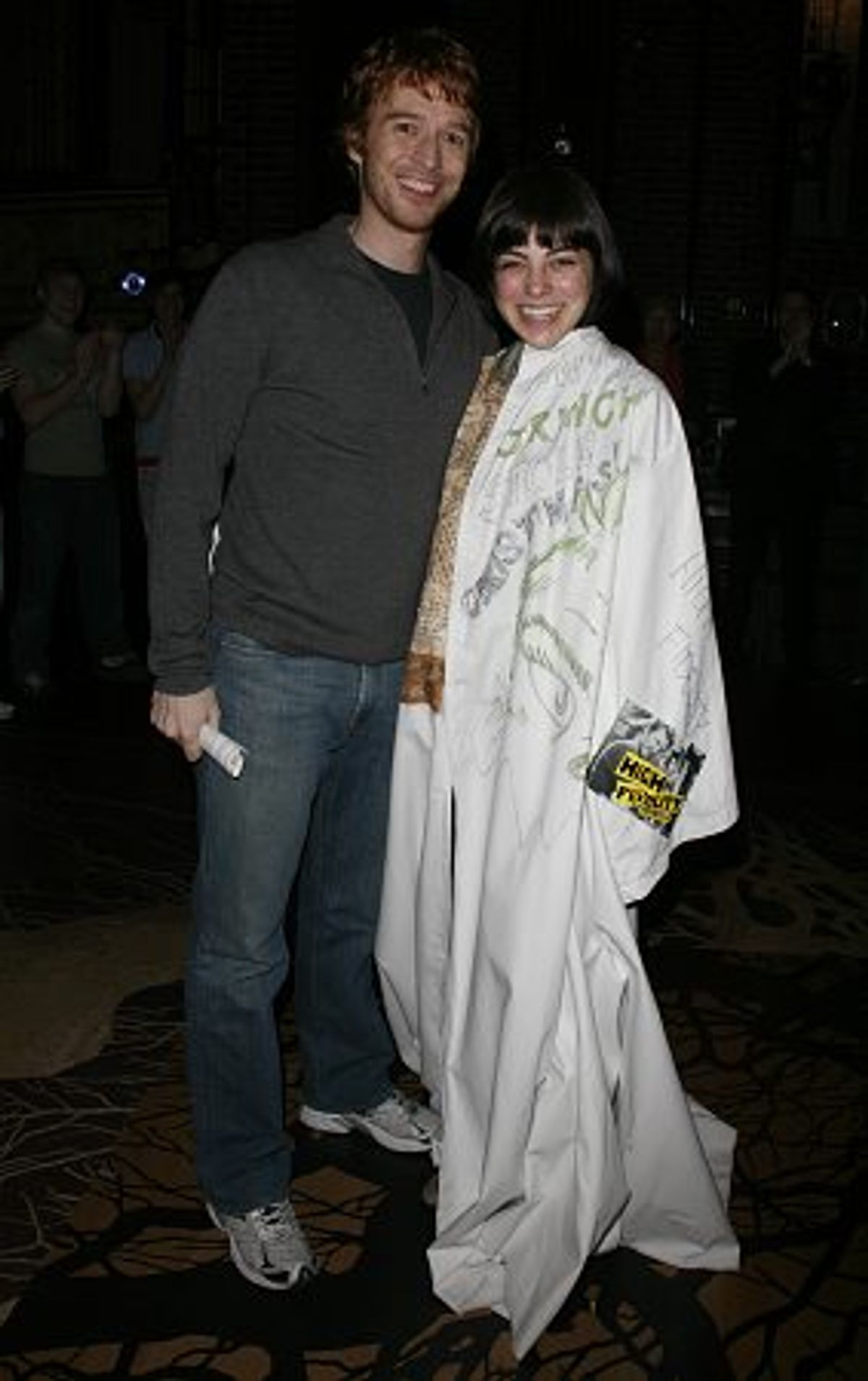 Paul Castree and Krysta Rodriguez at 