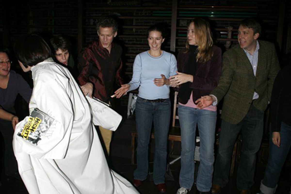 Krysta Rodriguez and cast at 