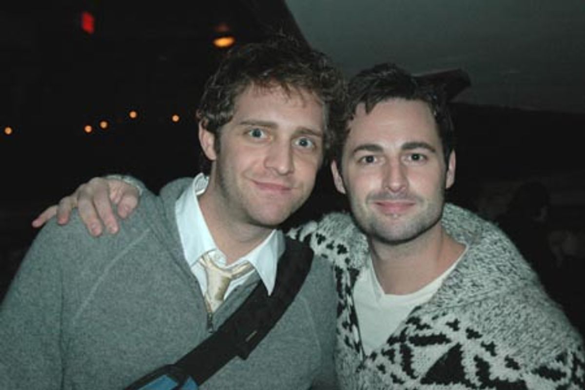 Colin Hanlon (American) and Max von Essen at 