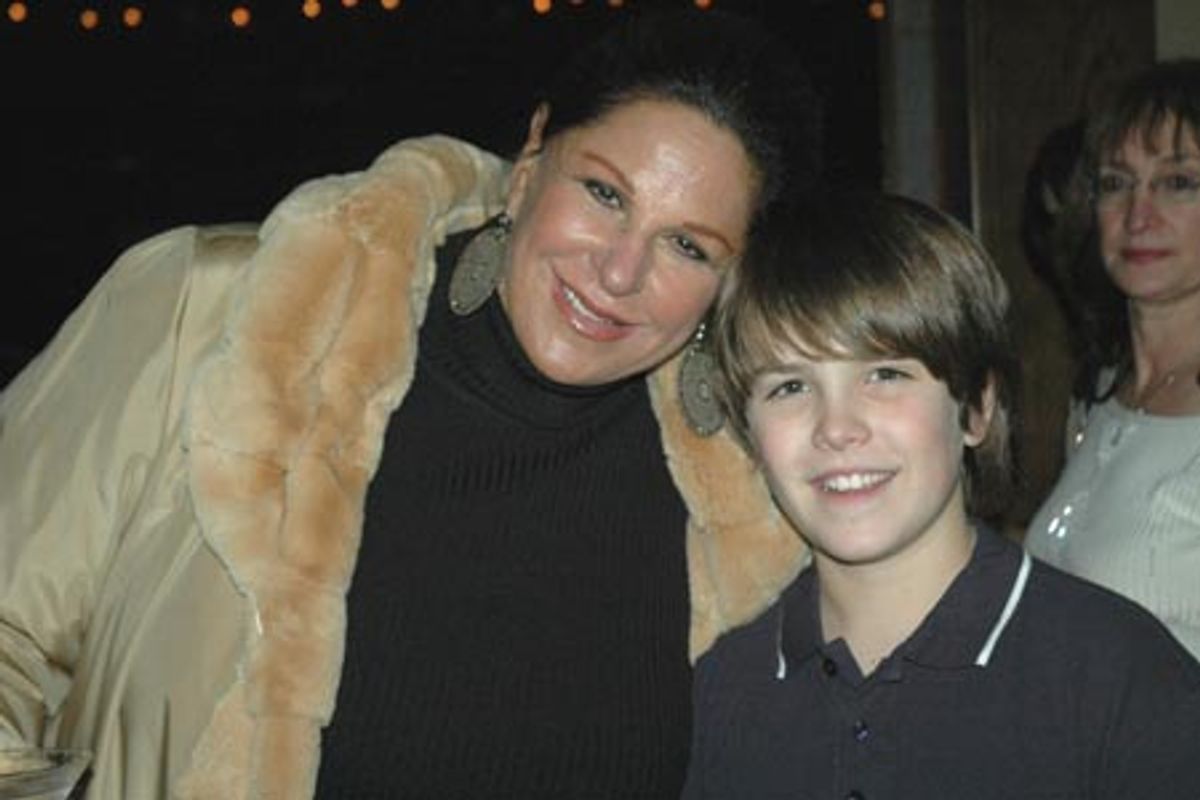 Lainie Kazan and Struan Erlenborn at 