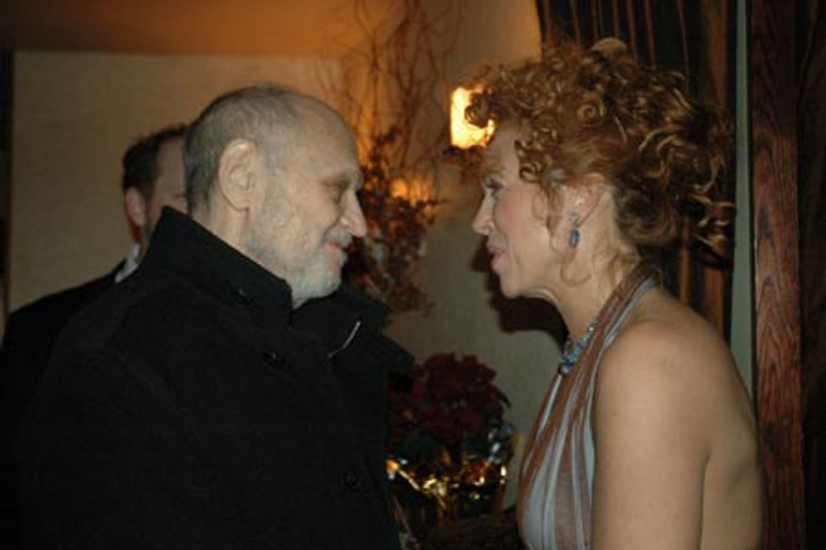 Charles Strouse and Carolee Carmello at 