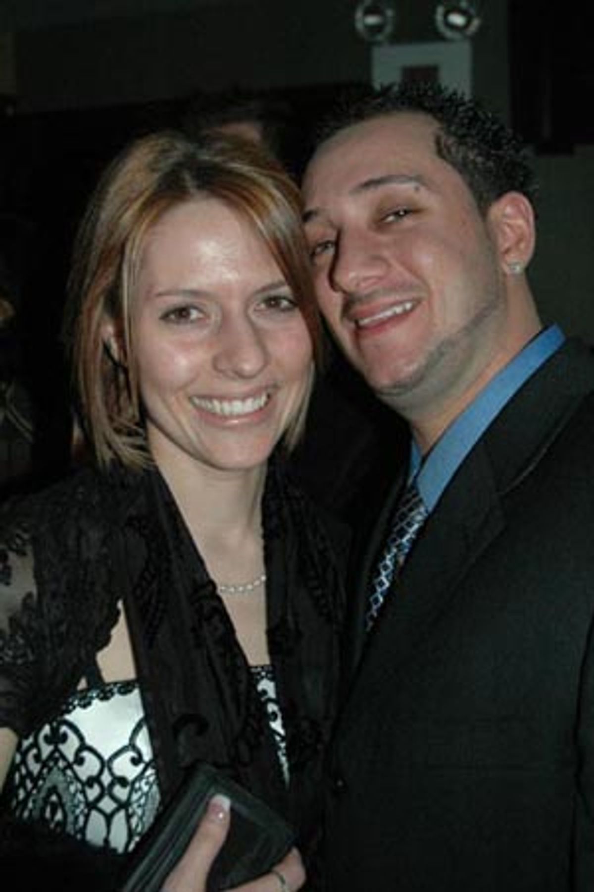 Joey DiPaolo and girlfriend Christina at 
