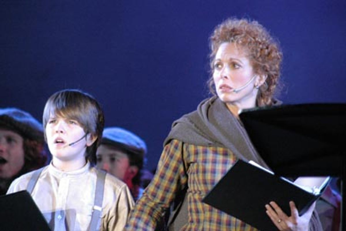 Struan Erlenborn (David) and Carolee Carmello (Rebecca) at 
