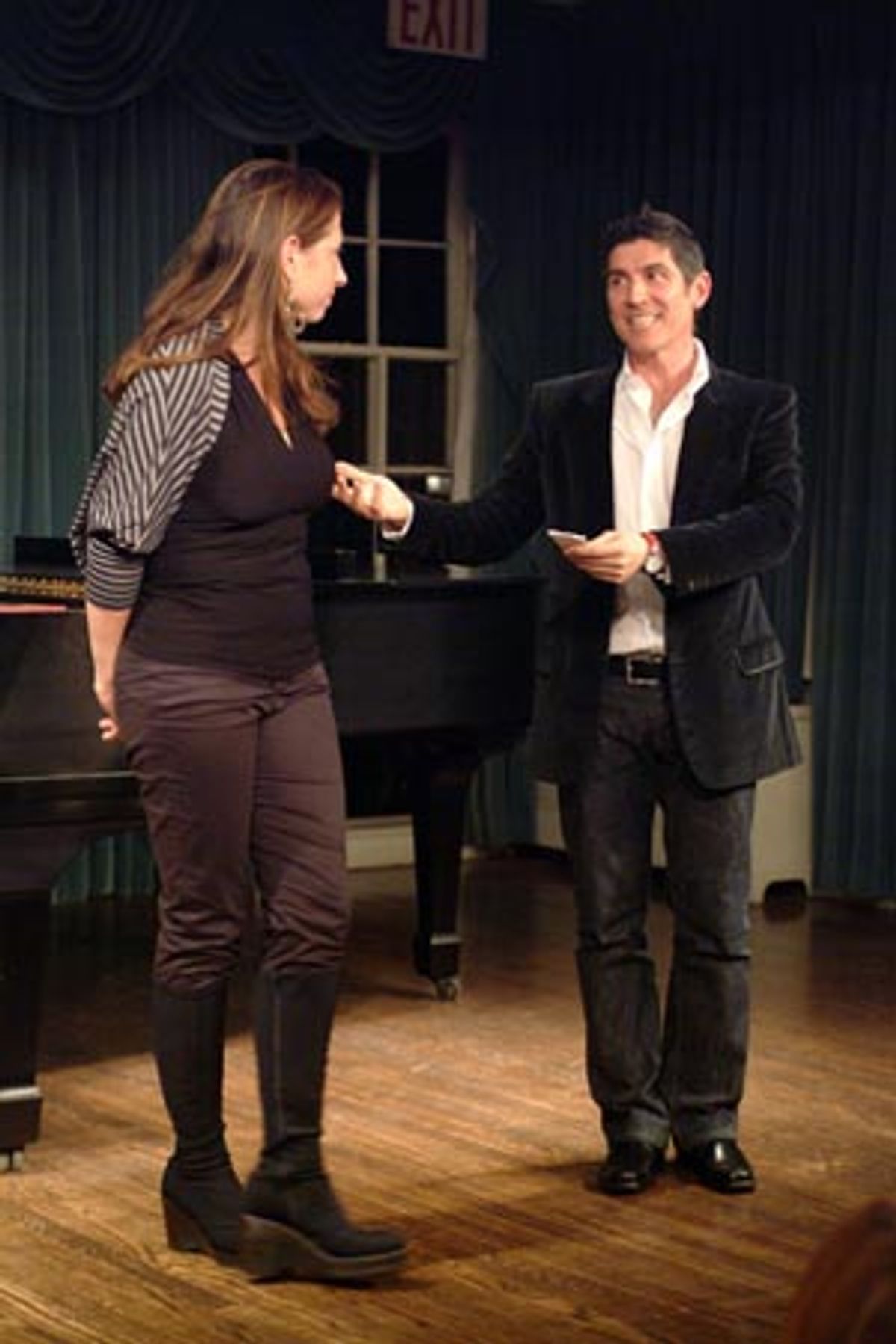 Academy Award-winner James Lecesne (Producer) introduces filmmaker Hilla Medalia at 