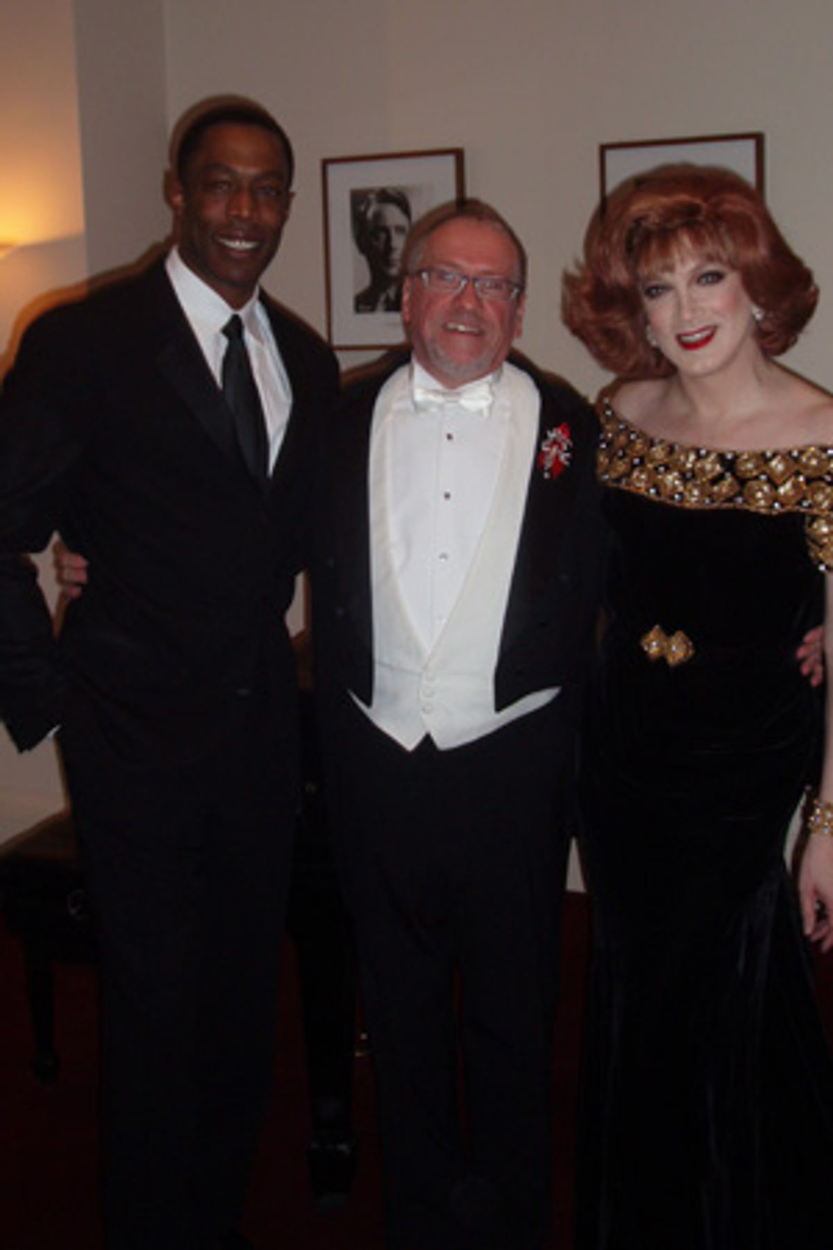 Michael McElroy, Gary Miller and Charles Busch at 