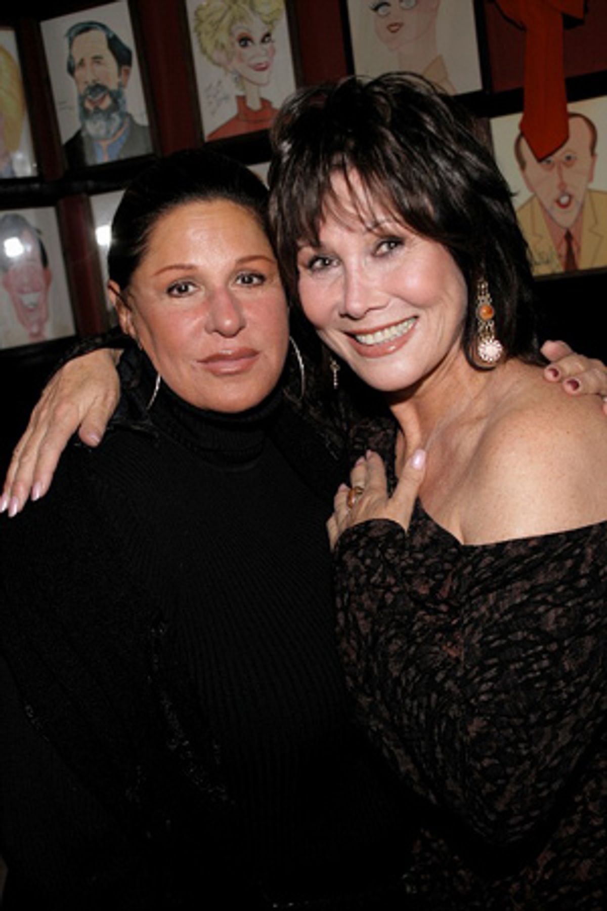 Lainie Kazan and Michele Lee at 