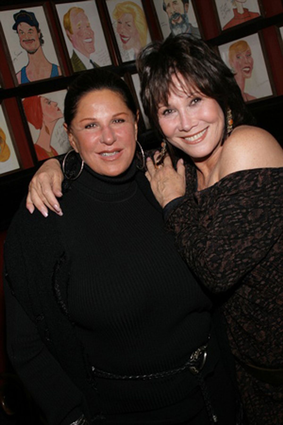 Lainie Kazan and Michele Lee at 