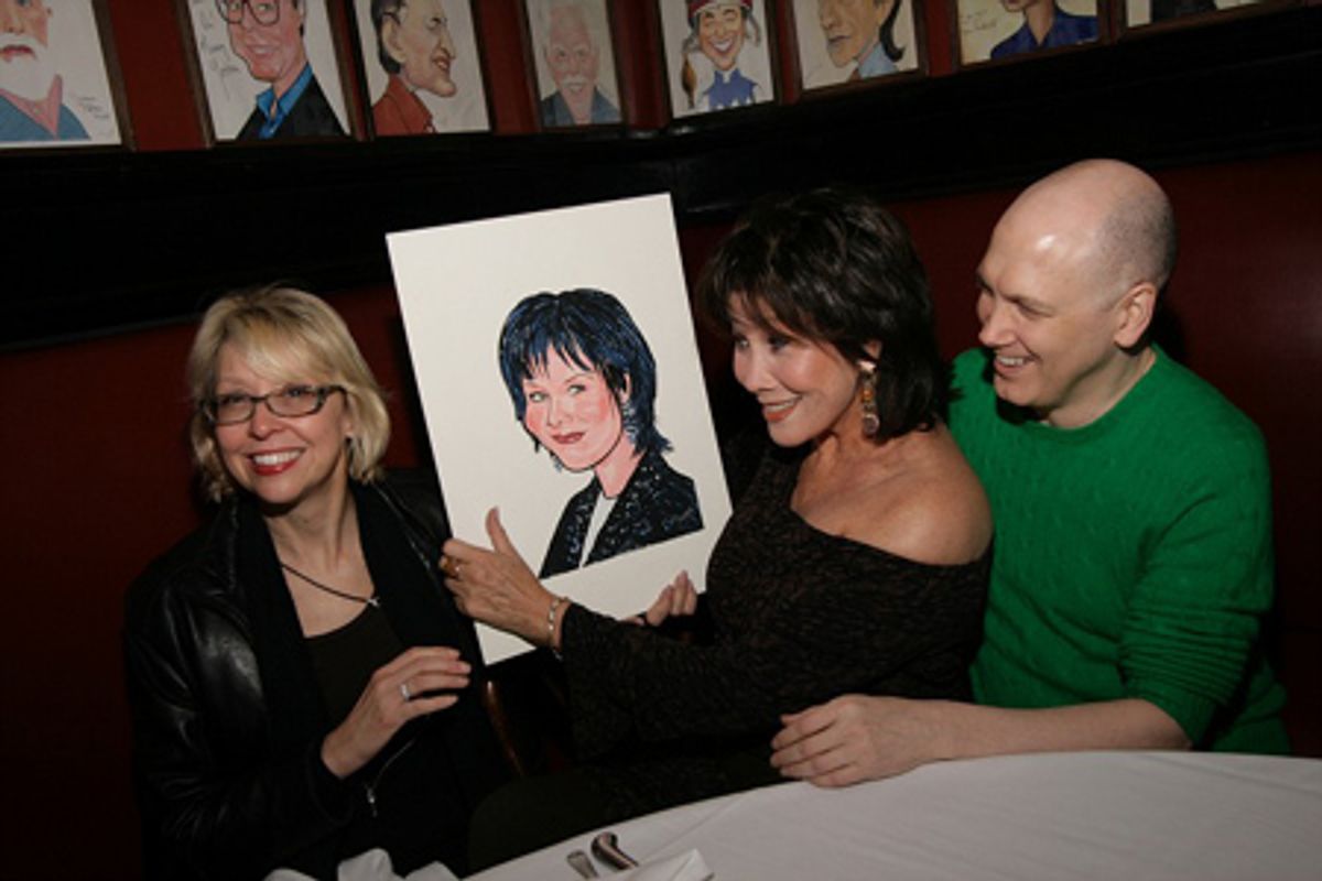 Julie Halston, Michele Lee and Charles Busch at 
