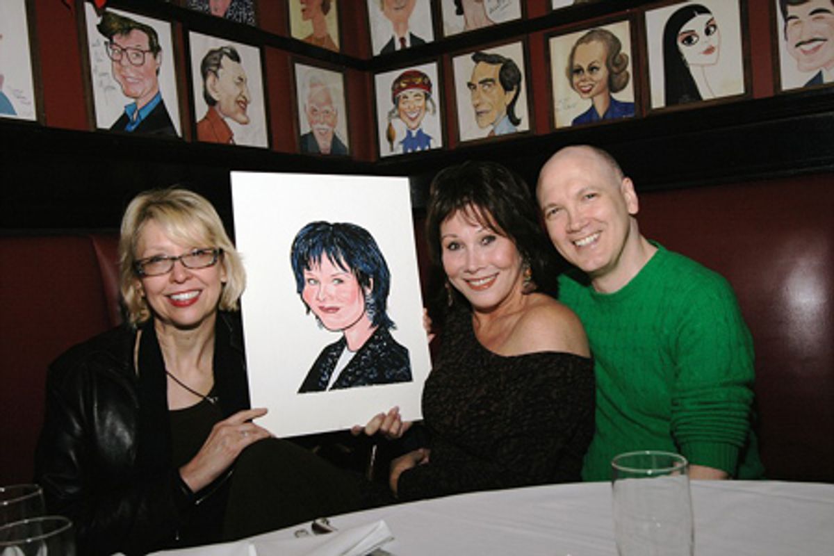 Julie Halston, Michele Lee and Charles Busch at 