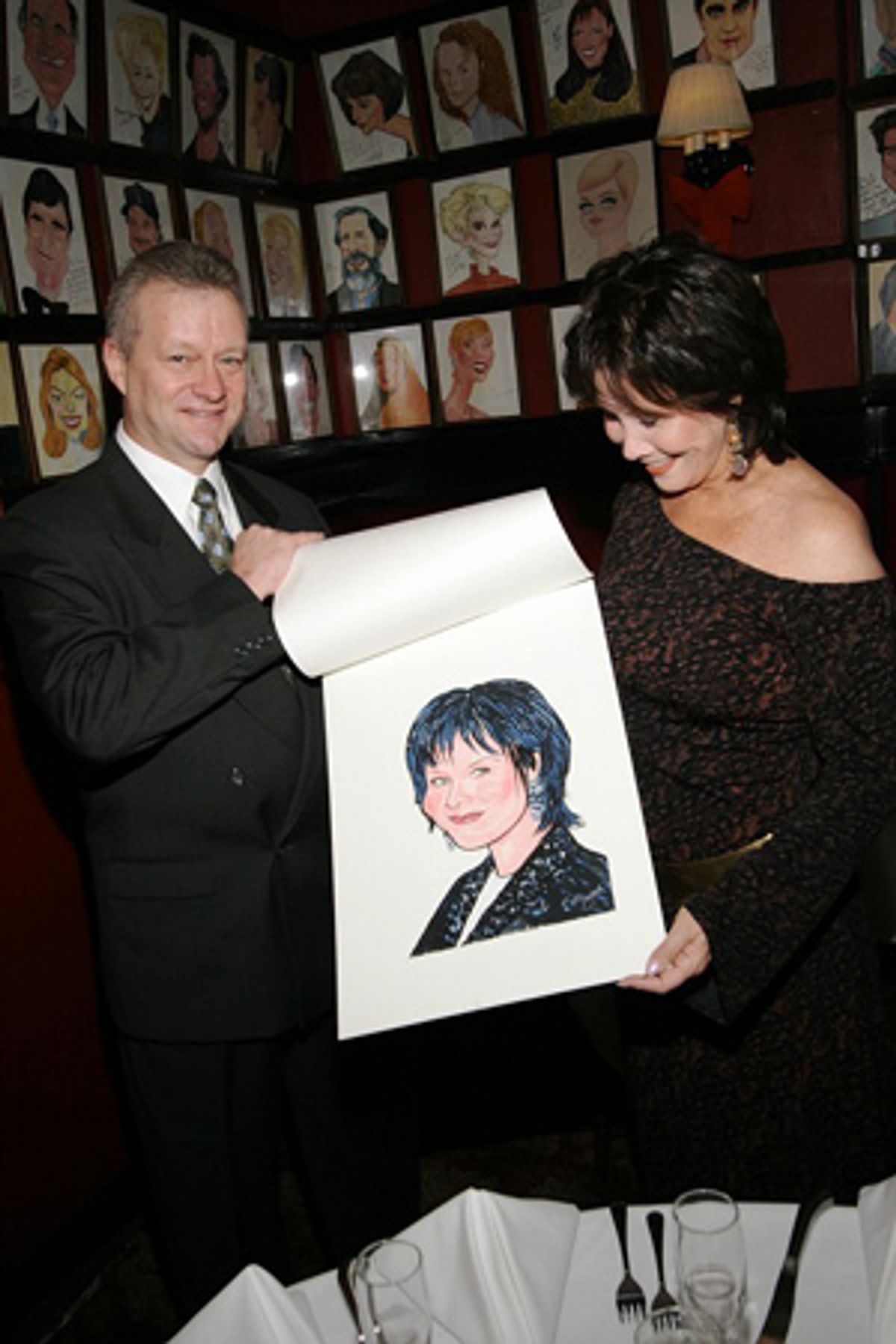 Max Klimavicius and Michele Lee at 