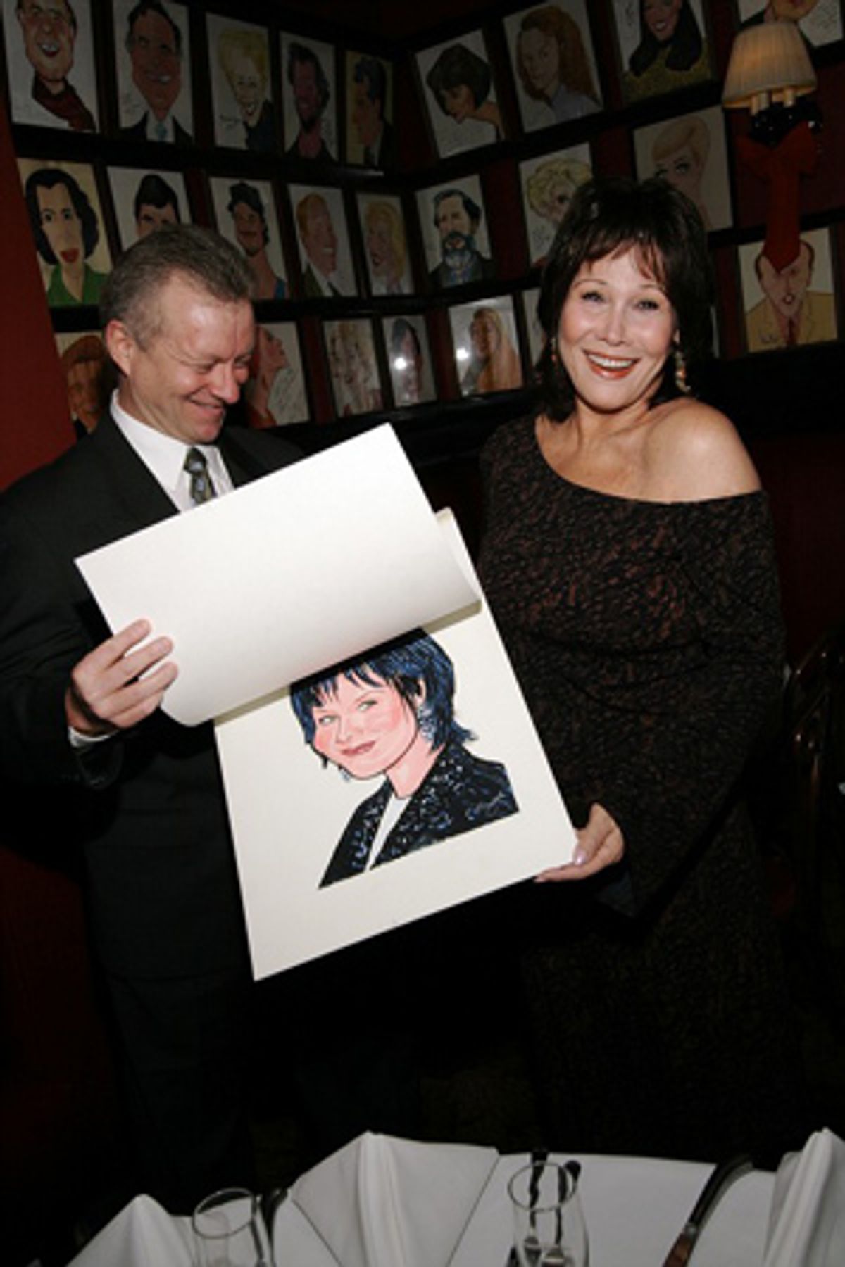 Max Klimavicius and Michele Lee at 