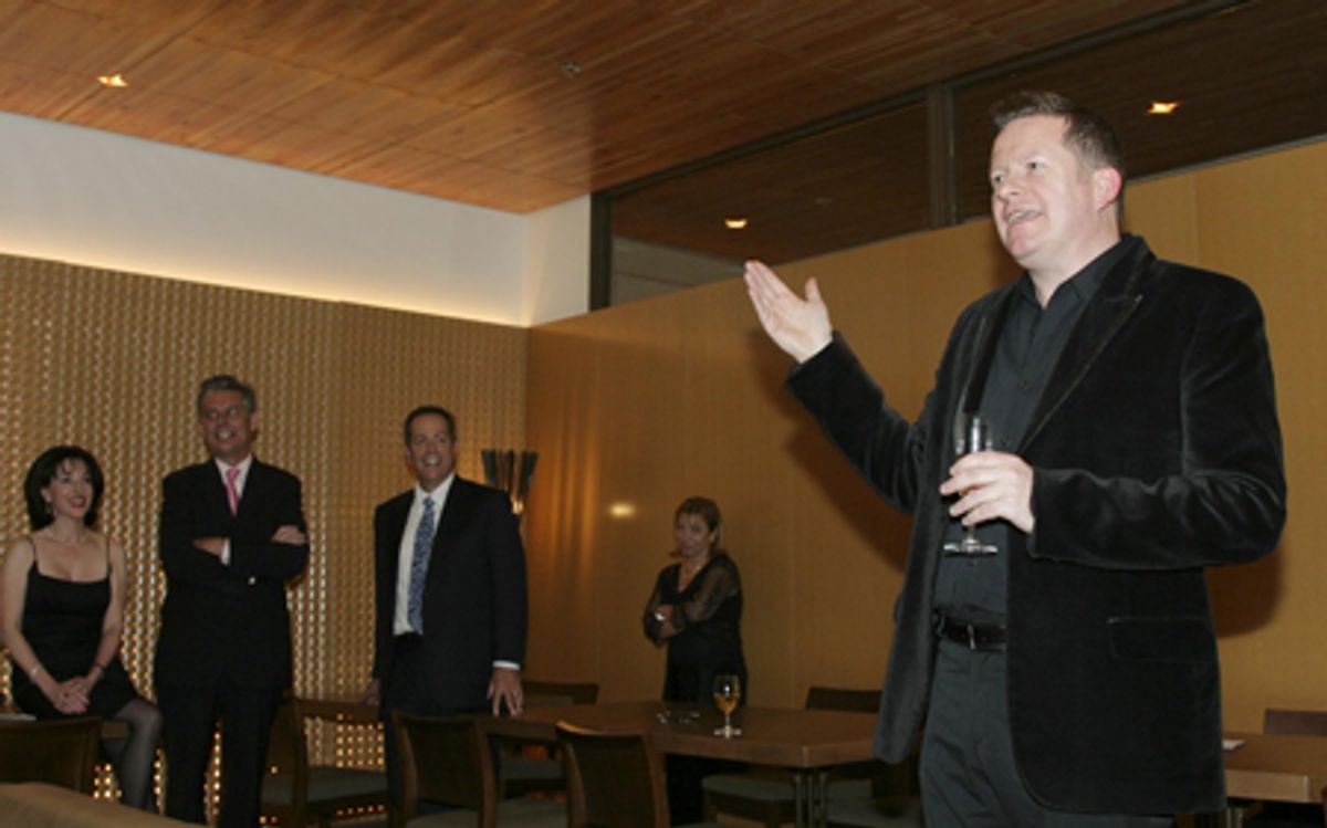 Matthew Bourne speaks at 