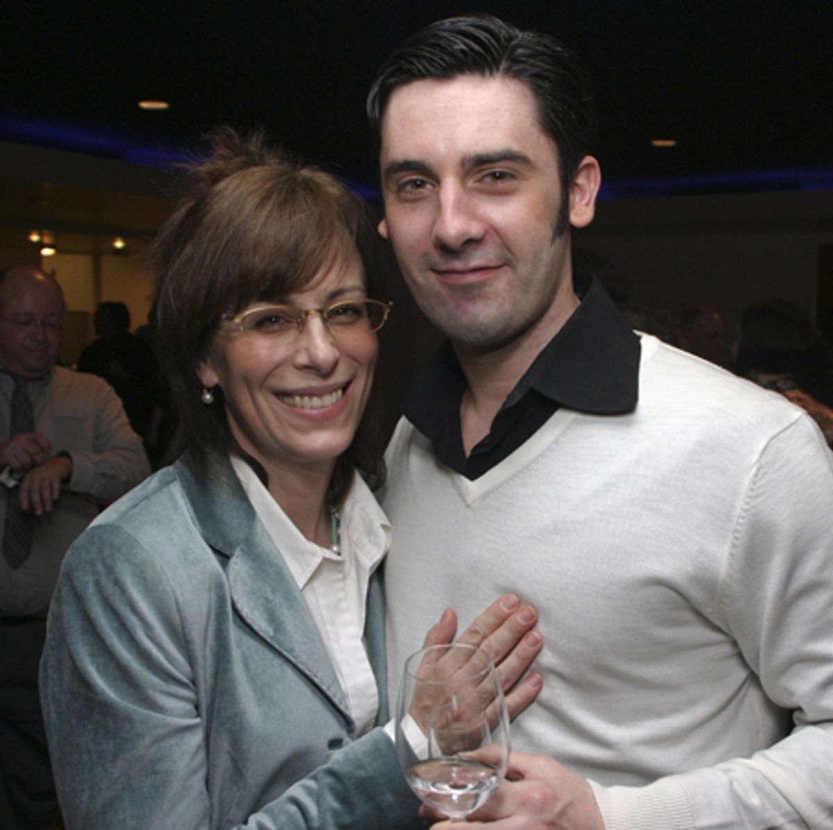 Jane Kaczmarek and James Leece at 