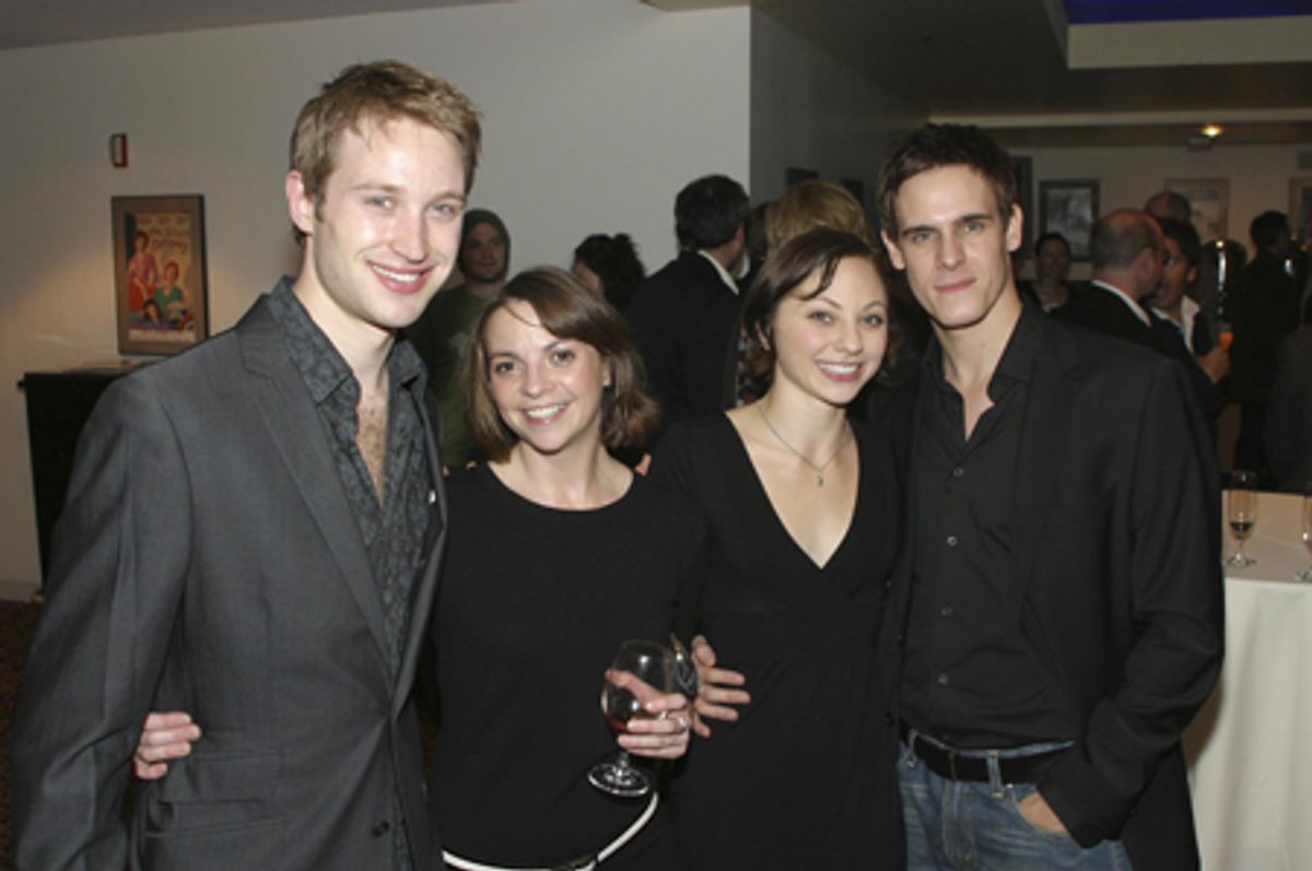 Richard Winsor, Kerry Biggin, Hannah Vassallo and Sam Archer at 