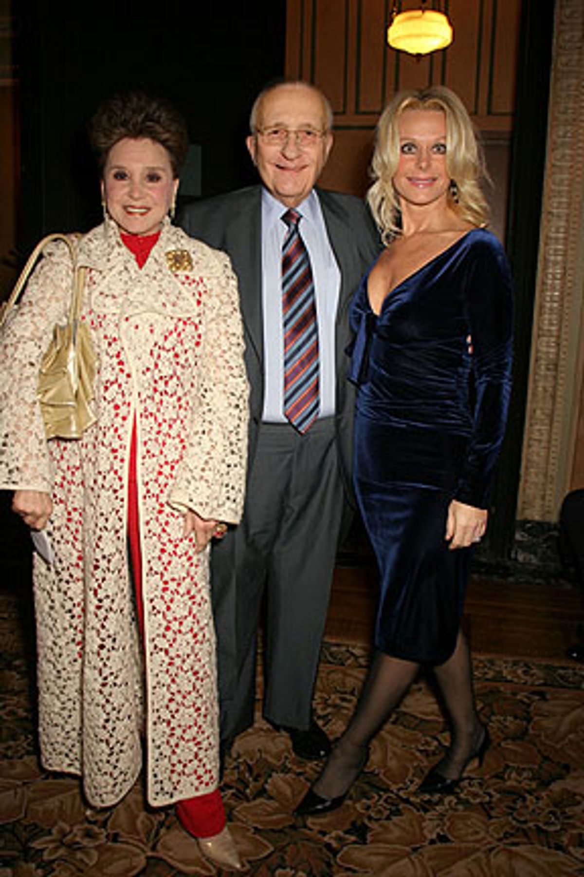 Cindy Adams, Phil Smith and Tricia Walsh-Smith at 