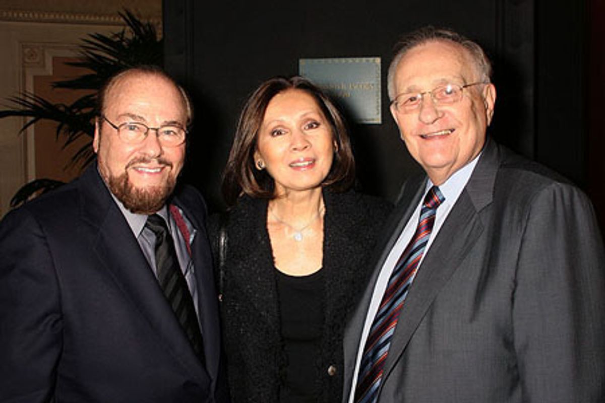 James Lipton, Kedakai Lipton and Phil Smith at 