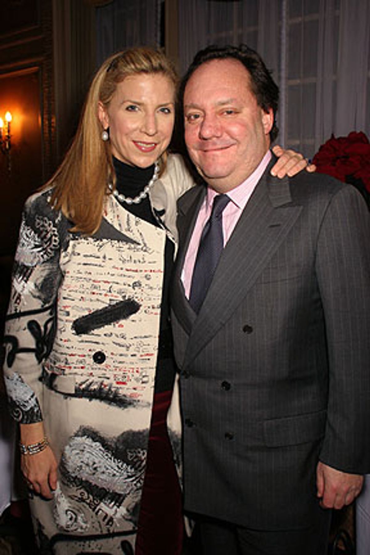 Margo McNabb and James Nederlander at 
