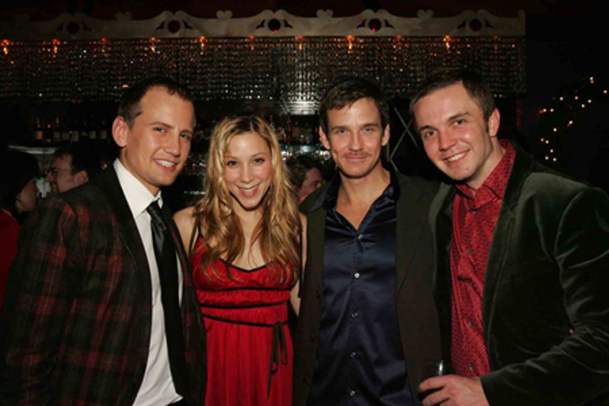 UPRIGHT Producer Chris Isaacson, Becky Baeling, Sean McDermott, UPRIGHT Producer Shane Scheel at 