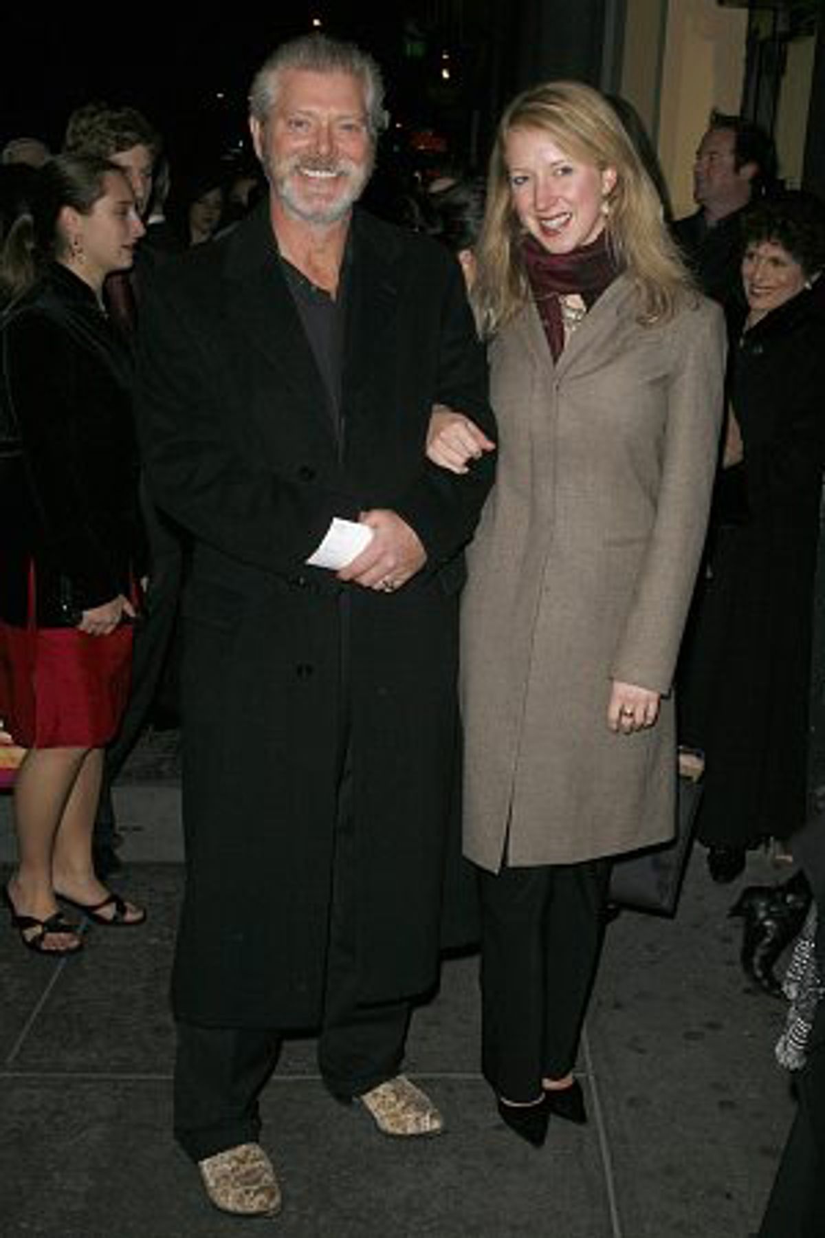 Stephen Lang and wife at 