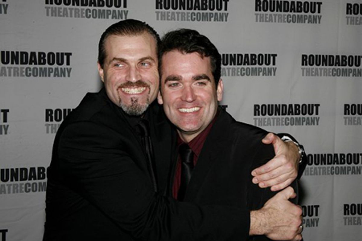 Marc Kudisch and Brian D'Arcy James at 