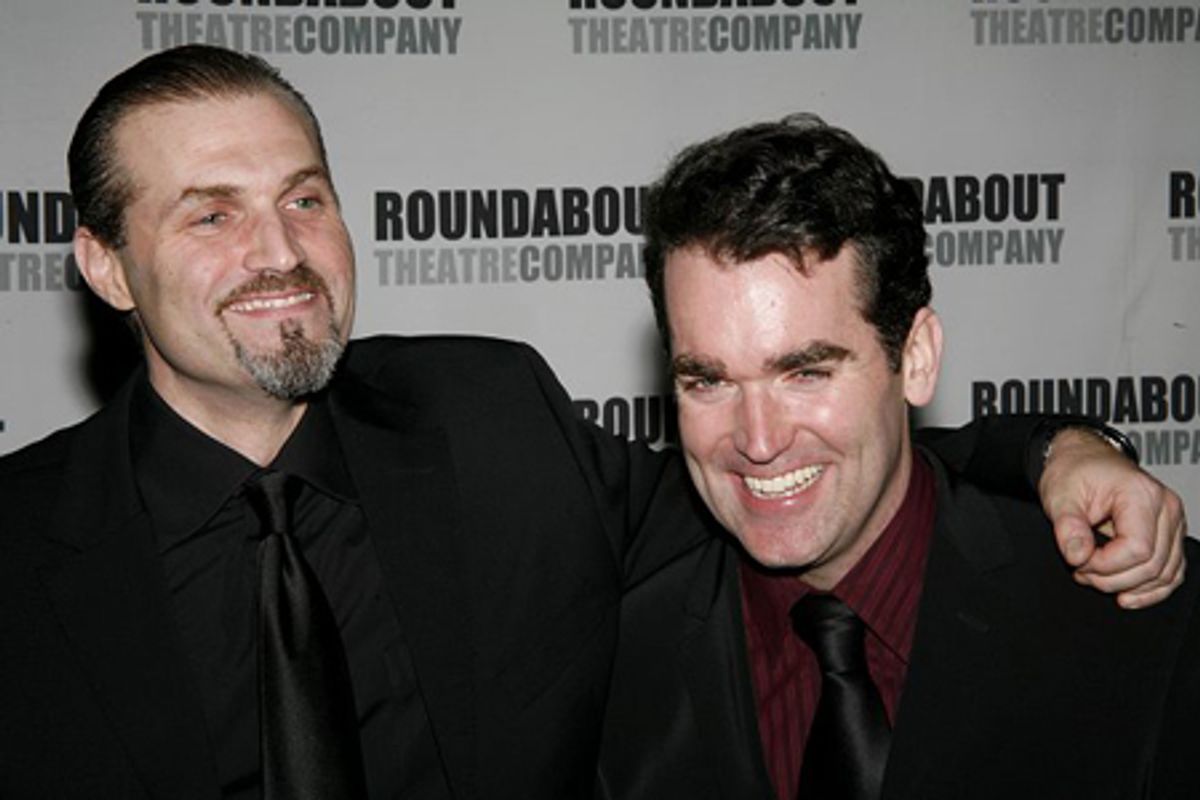 Marc Kudisch and Brian D'Arcy James at 