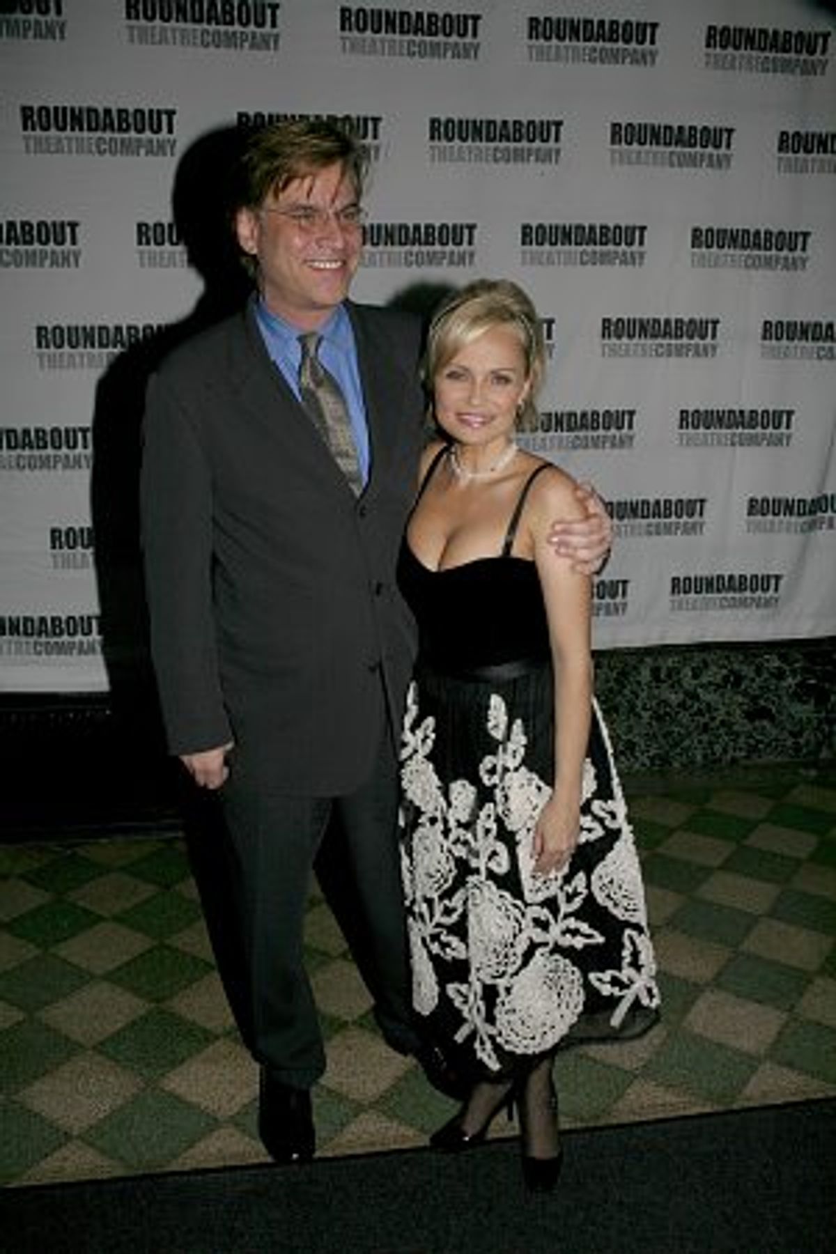 Aaron Sorkin and Kristin Chenoweth at 