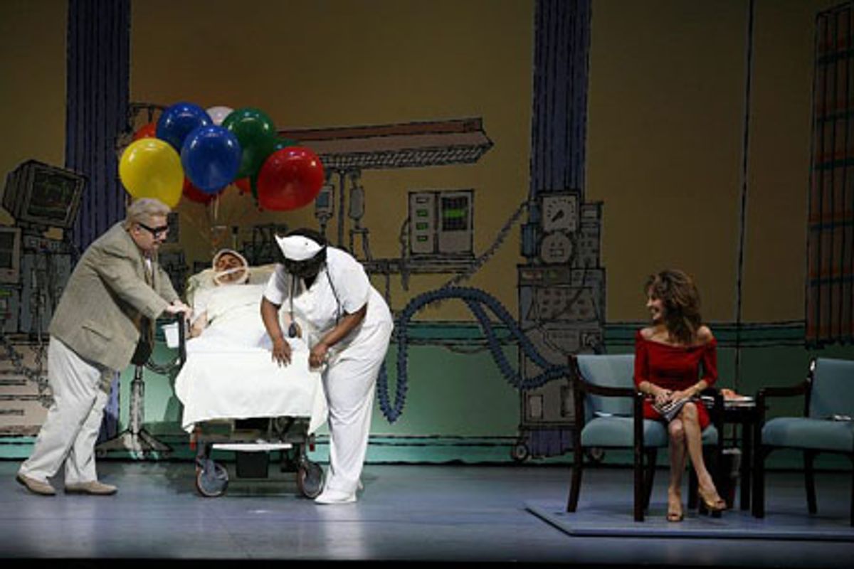 Martin Short, Marc Shaiman, Capathia Jenkins and Susan Lucci at 