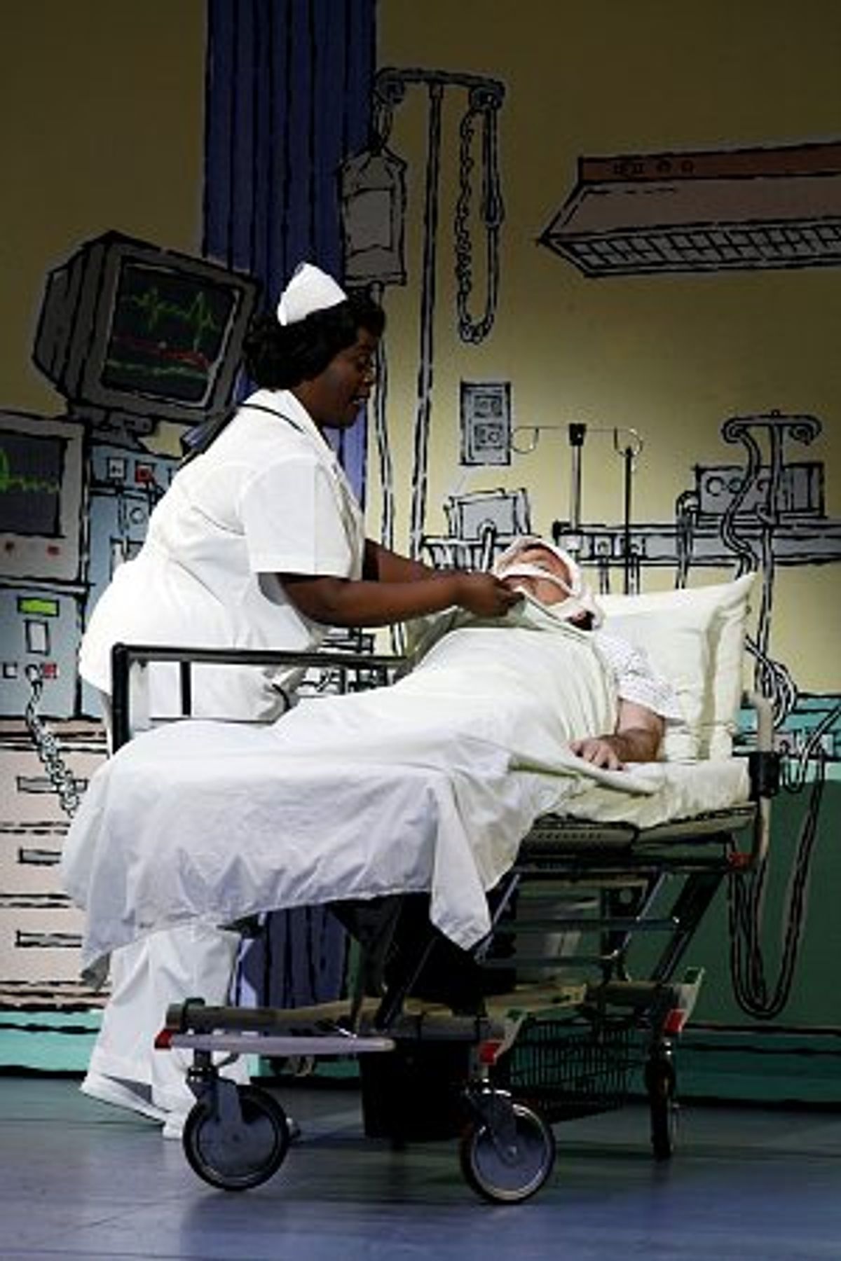 Capathia Jenkins and Marc Shaiman at 