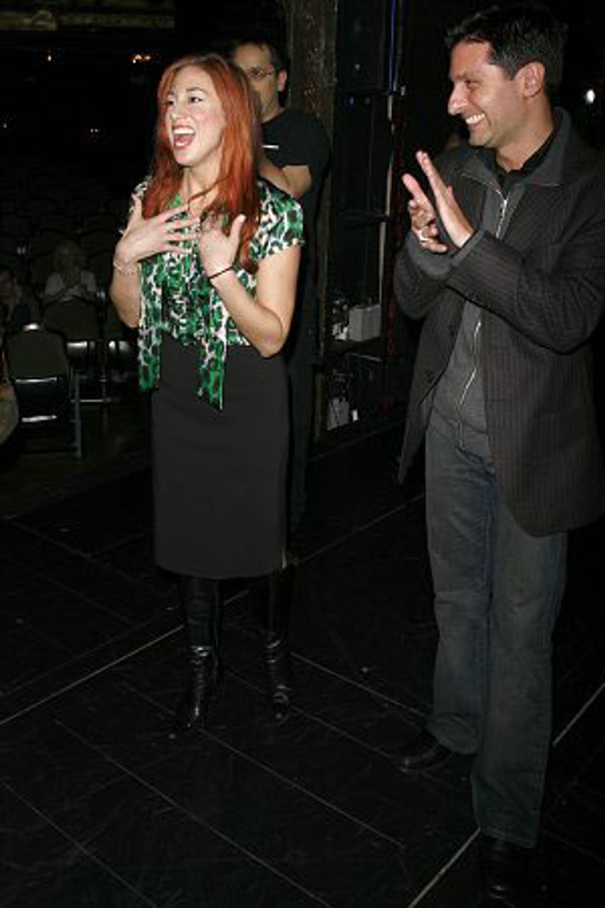 Lorin Latarro and Vince Pesce at 