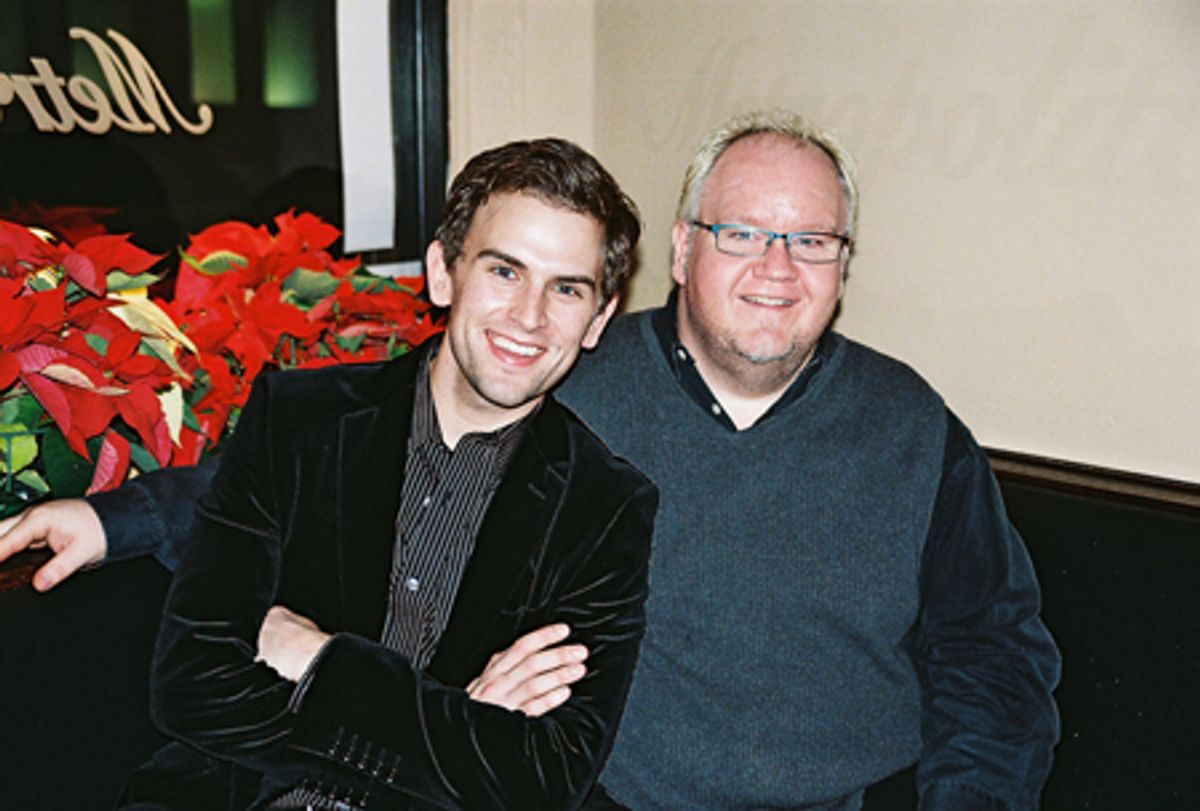 Daniel Reichard and the Metropolitan Room's Lennie Watts at 