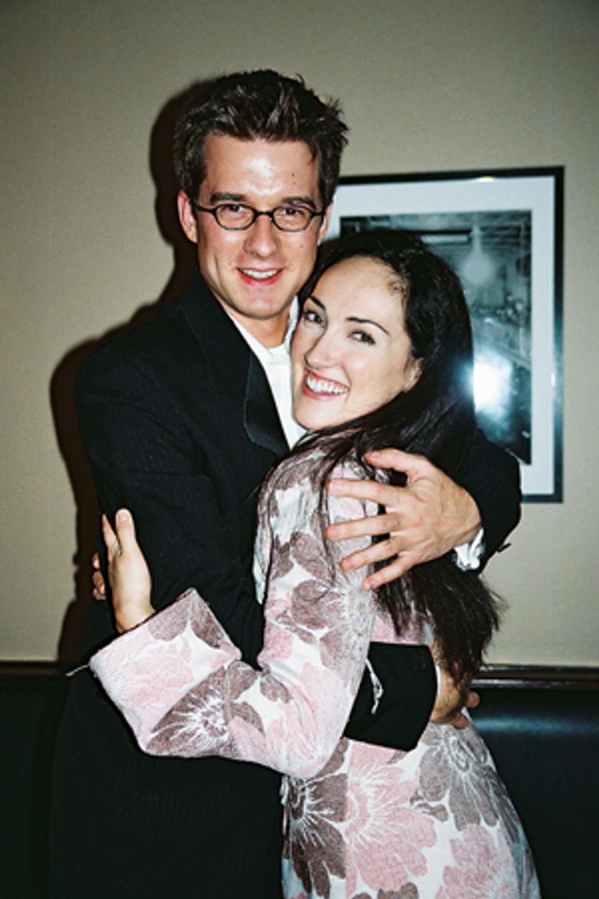 Christian Hebel and Tiffany Haas at 