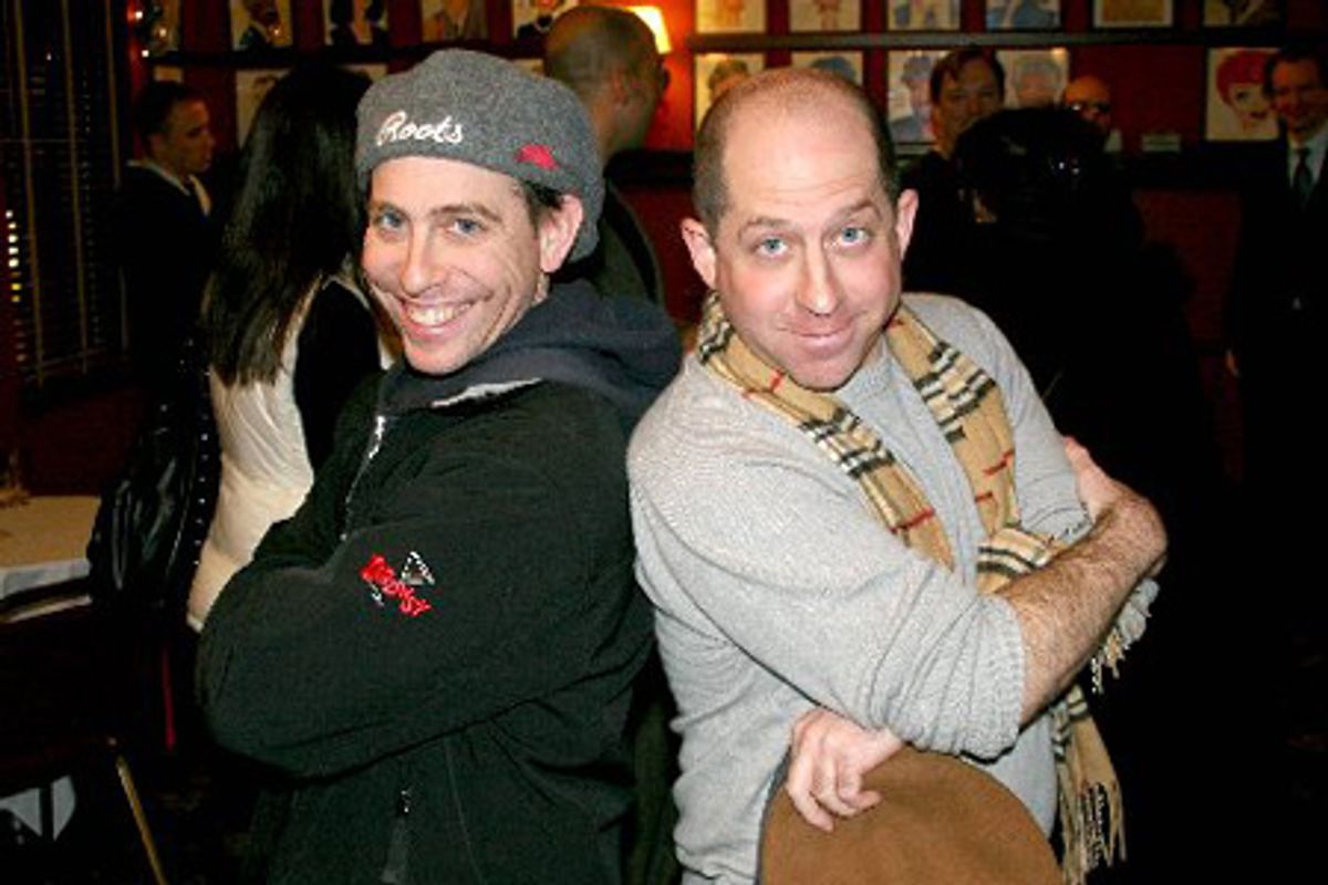 Brothers Garth Kravits and Jason Kravits at 