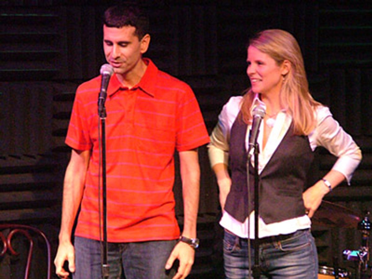John Cariani and Kelli O'Hara at 