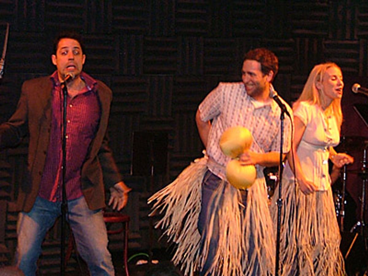 Steve Rosen, David Rossmer and Sarah Saltzberg at 