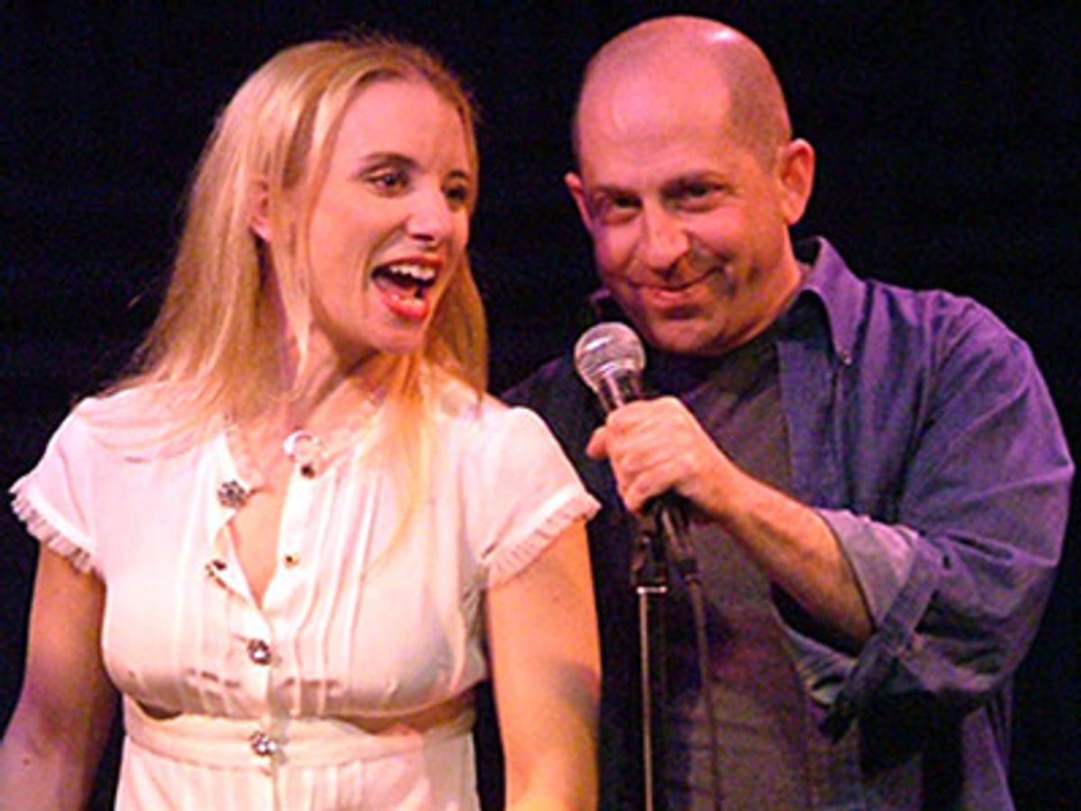 Sarah Saltzberg and Jason Kravits at 