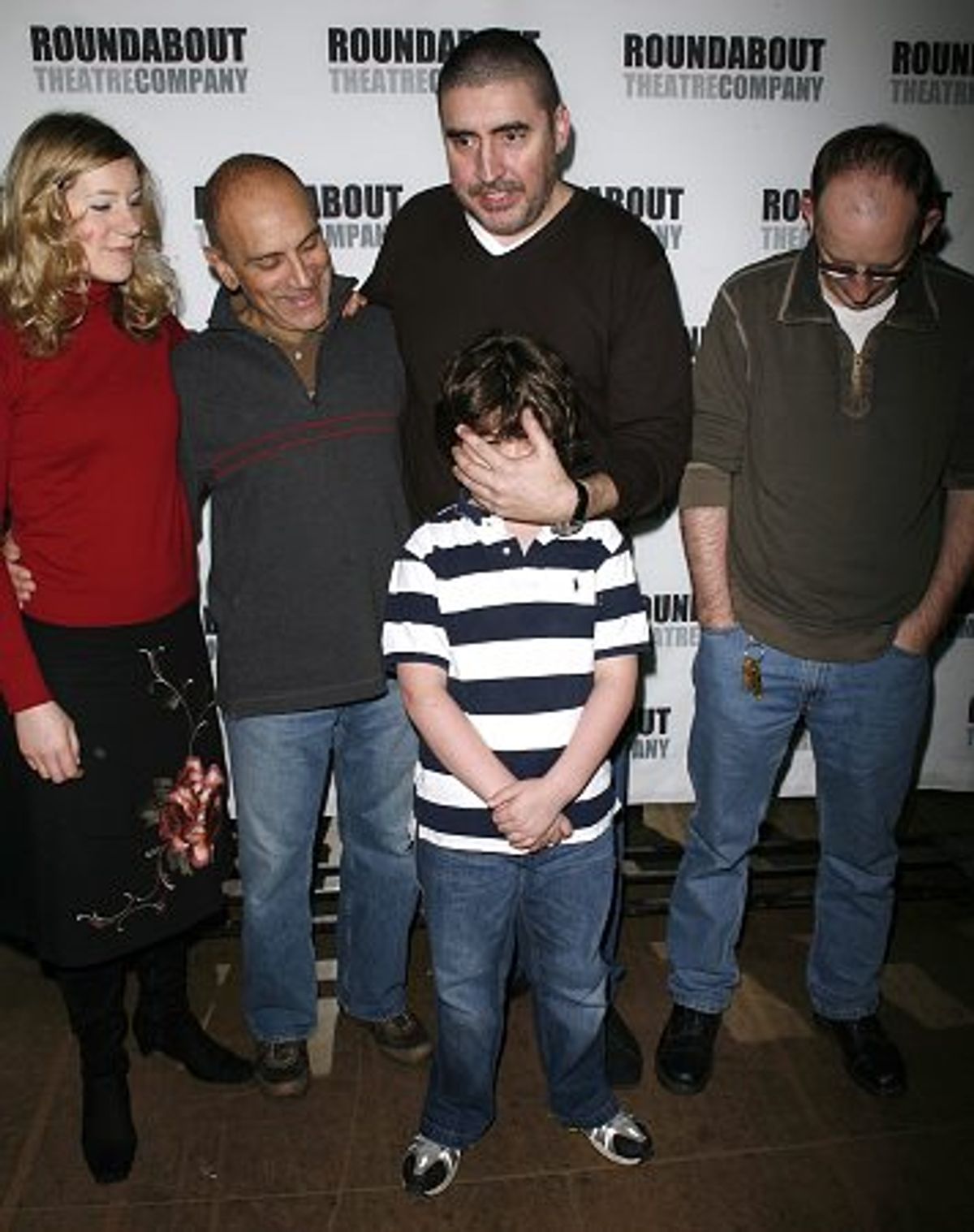 Charlotte Parry, Edward Hajj, Alfred Molina, Patrick Henney and Max Baker at 