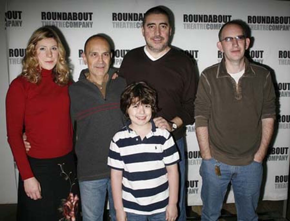 Charlotte Parry, Edward Hajj, Alfred Molina, Patrick Henney and Max Baker at 