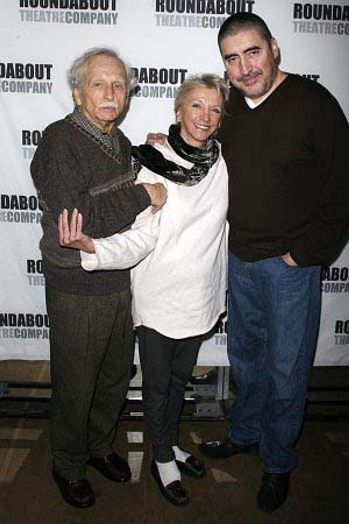 Alvin Epstein, Elizabeth Franz and Alfred Molina at 
