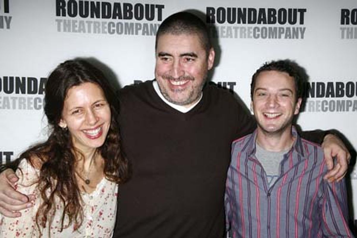 Jessica Hecht, Alfred Molina and Euan Morton

 at 
